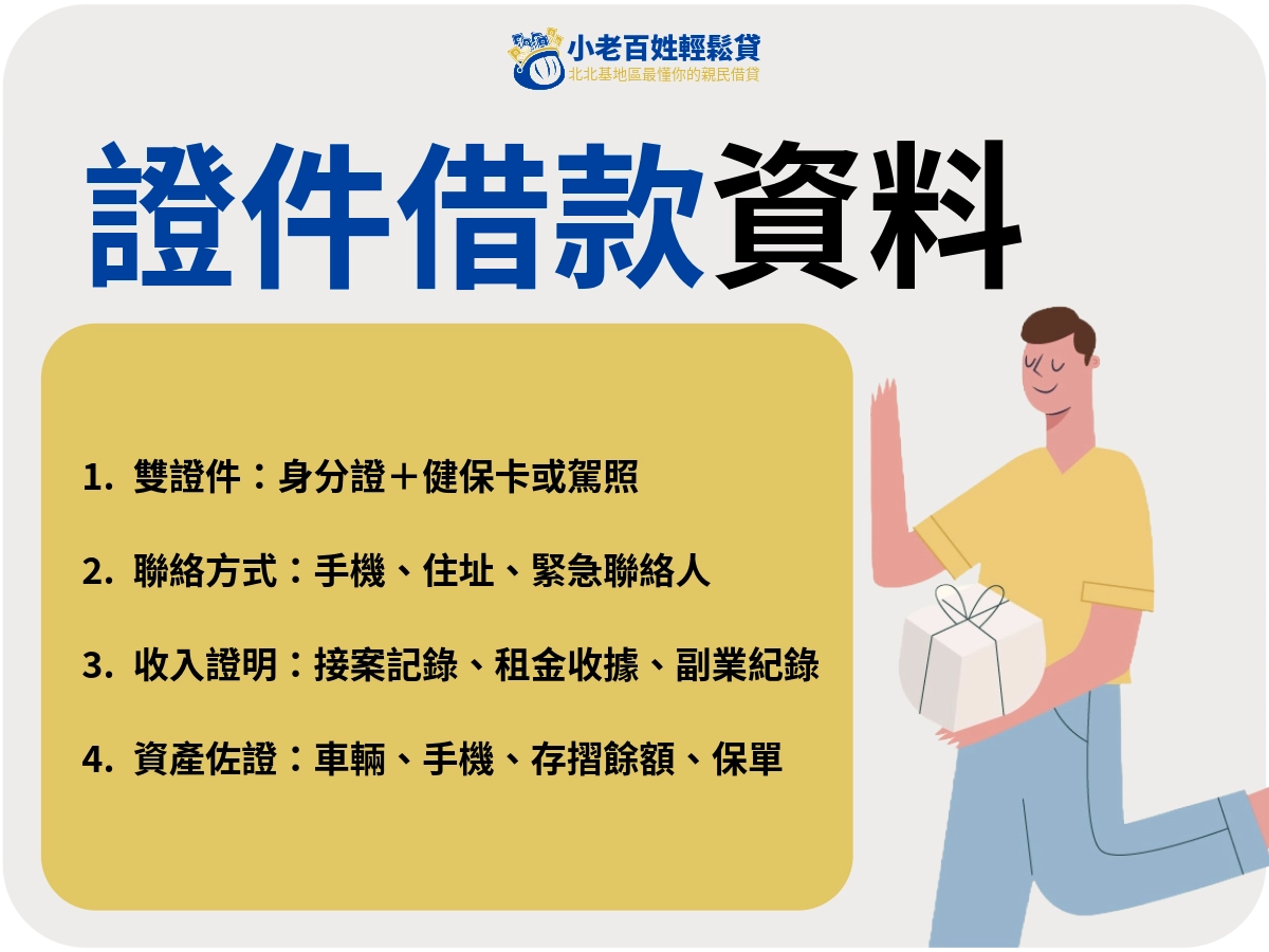 證件借款要注意什麼資料才不會被拒絕?