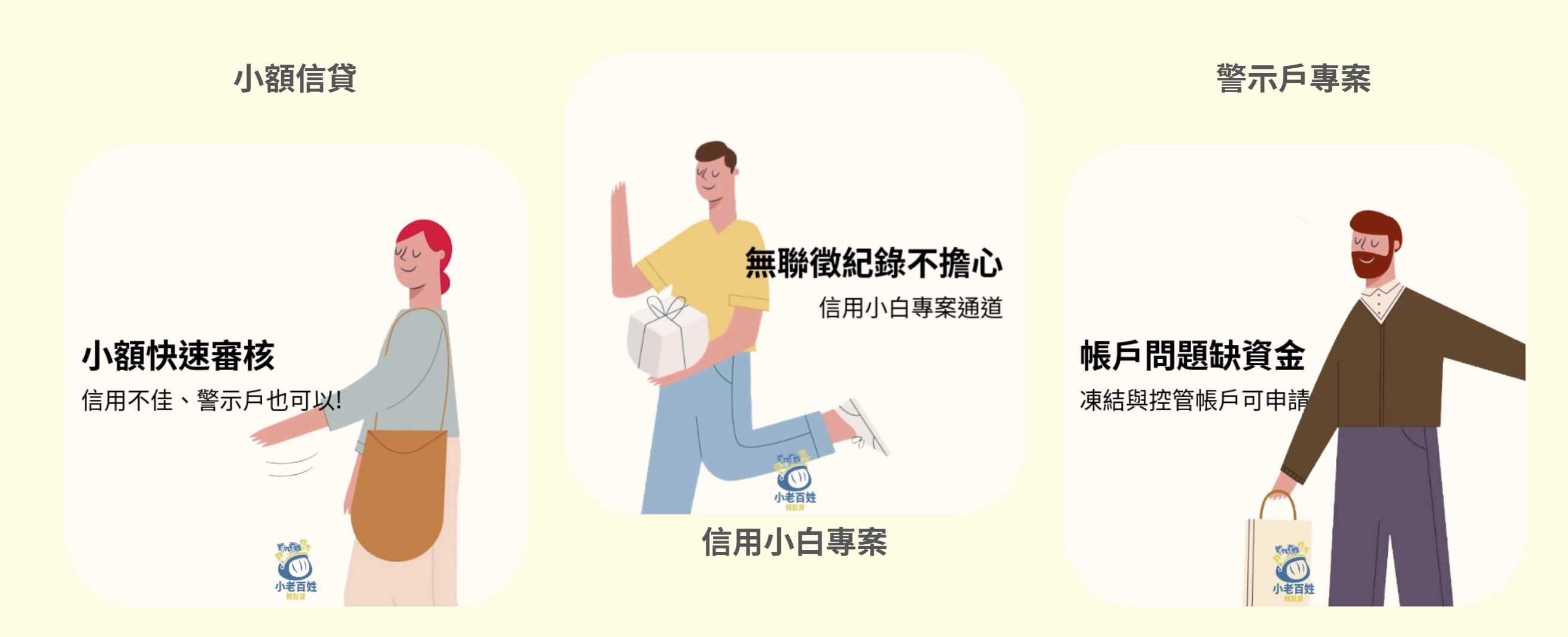 小老百姓貸款方案