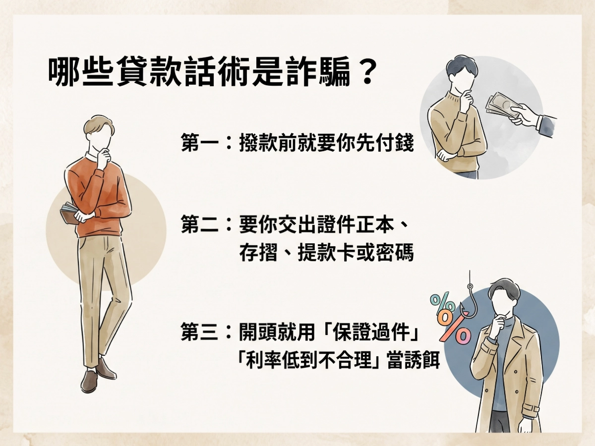 哪些貸款話術是詐騙
