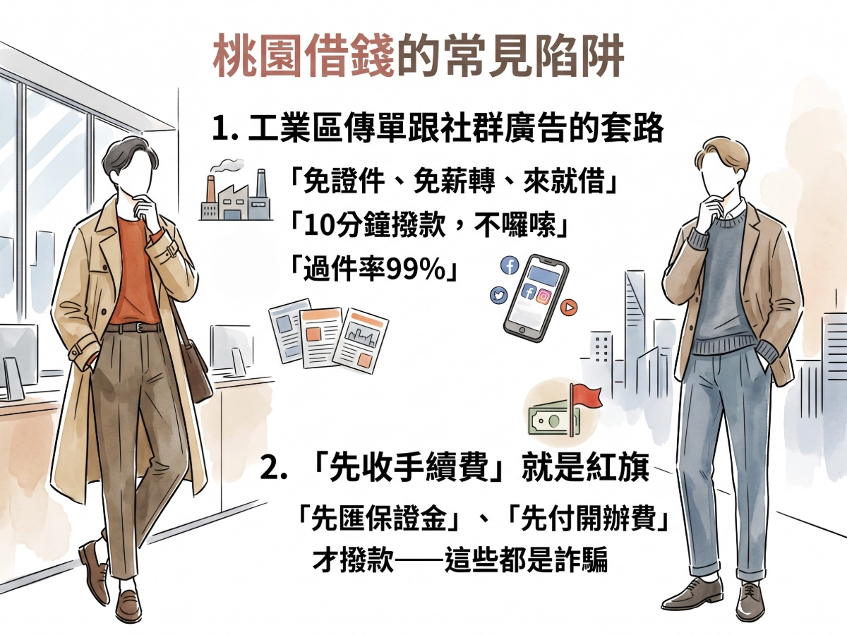 桃園借錢的常見陷阱