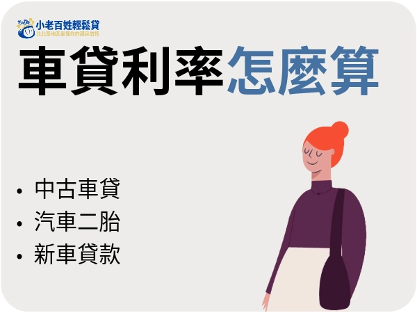 解析中古車貸利率、汽車二胎利率與新車貸款利率，不再被車商業務話術
